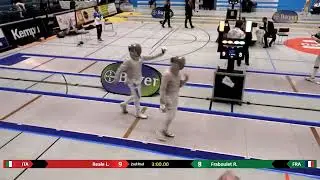 Dormagen World Cup 2025 JMS - L64 - Leonardo Reale ITA v Roman Fraboulet FRA