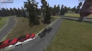 ARMA 3 - fiddle around with the ropes (Truck Trailer) - Distrikt41 - PART #2