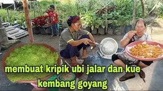 MEMBUAT KRIPIK UBI JALAR ENAK DAN RENYAH 👍