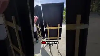 Recording Studio Install Begins | Adjustable Oak Hardwood Bass Traps on Stands