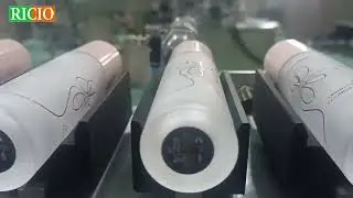 Horizontal Lipstick Bottom Labeling Machine for Cosmetics Tubes