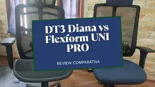 Review das cadeiras DT3 Diana VS Flexform Uni Pro