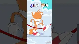 poor sonic 18  #tails #sonic #amy #animation #part18