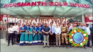 75th Independence day celebrations at Prashanth Gold Tower, Chennai - Actor Prashanth, Thiagarajan