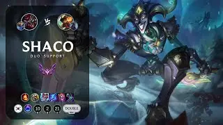 Shaco Support vs Milio - KR Master Patch 13.10