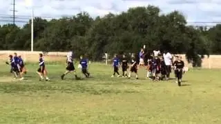 Jathan's First Flag Football Game