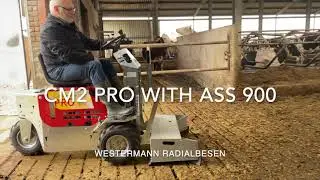 Slat and cubicle care in dairy farming with the Westermann CM2 Pro and ASS 900