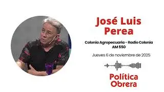 Entrevista a Jos&eacute; Luis Perea (delegado ATE-INTA) en AM550: sobre el nuevo consejo directivo del INTA