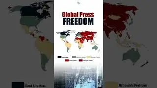 Where Does Your Country Stand on Press Freedom? 📰 #Press #Freedom #map