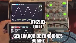 UTG962 UNI-T ARB Waveform Generator Generador de Funciones Arbitrarias