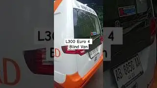 Mitsubishi L300 Euro 4 Blind Van #automobile #panturaalasroban #l300turbo #blindvan #mitsubishi