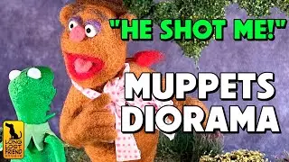 They Shot Fozzie Bear! A Muppet Diorama for Gallery1988