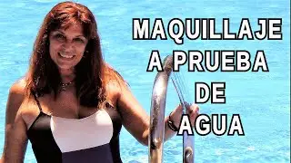 TE HAGO UN MAQUILLAJE PARA LA PLAYA o PISCINA (ALBERCA)🏖 🌅BEACH MAKEUP FAST=RÁPIDO🌅