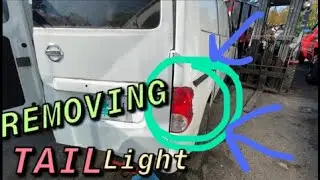 КАК СНЯТЬ ЗАДНИЙ ФОНАРИ НА NISSAN NV200 2013–2019 ГОДОВ
