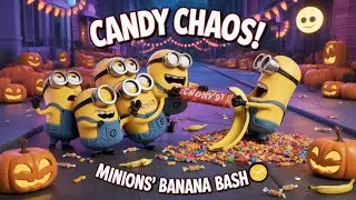 Minions Banana Bash ! Candy Chaos ! #minions #despicableme #minionrush 