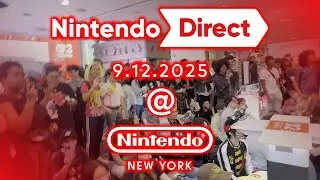 NFB Reacts to September 2025 Direct at Nintendo NYC!