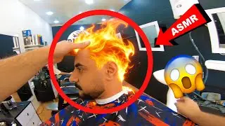 💈POV ASMR Mid Fade 🔥 Ultra Clean | Hair on Fire