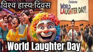 World Laughter Day | विश्व हास्य दिवस कहानी । story in Hindi | informative 4th May #laughtertherapy