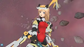 【#アリスギア】ボディラインめっちゃ出る【#米良渕花浪】