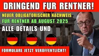 Neue Pflichtbescheinigung f&uuml;r Rentner Ab AUGUST 2025&ndash;Alle Details und Formulare Jetzt ver&ouml;ffentlicht