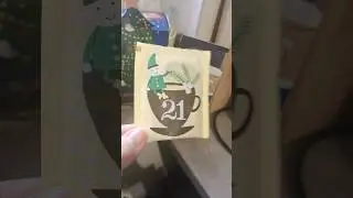 21. T&uuml;rchen meiner #adventskalender #shorts #unboxing #purelei #dalton #luamaya #teashop