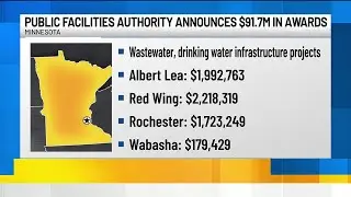 Multiple southeast Minnesota cities receive infrastructure improvement grants