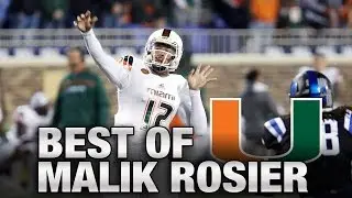 Miami Hurricanes Football: Malik Rosier Best Plays vs. Duke