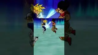 Krillin (Majin Buu Saga) vs Teen Gohan (Armor) Super Saiyan | Dragon Ball Z Budokai 3