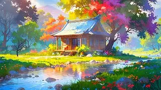 Peaceful Relaxing Piano with Water Sounds - Sleep Music, Stress Relief Music, Stop Overthingking