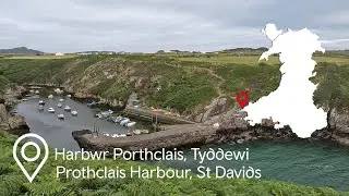 Harbwr Porthclais, Tyddewi | Porthclais Harbour, St Davids - 1 Hour - Chill Cymru - Slow TV