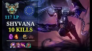 Shyvana Top vs Jax - 10 kills - Rice Pudding EUW Master (117 LP) Patch 11.3