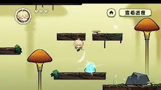 Webevent Playing Chibi Traveler! Platform game | Springtime Wunderland