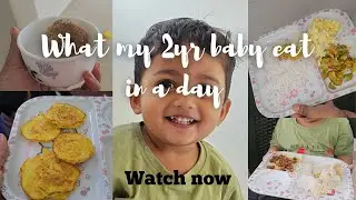2 Year baby food routine Malayalam|Easy healthy snack ideas🥰