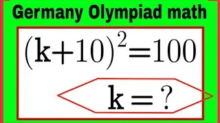 Germany| A wonderful algebra Olympiad math Problem? #maths #mathematics 
