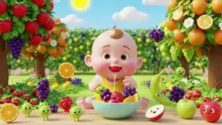Healthy Foods Rhyming Adventure | Nursery Rhymes & Baby Songs for Toddlers | Learn ABC & Counting