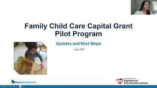 Info Session: Family Child Care Capital Grants