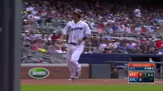 MIA@ATL: Ruiz plates Suzuki, cuts deficit to 1