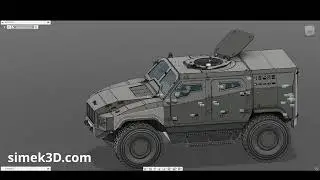 Zetor Gerlach 3D model - preview