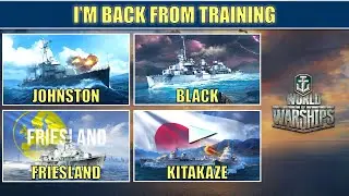 I'm back, Tier 9 Destroyer Ranked Live commentary replay #worldofwarships