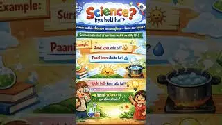 What is Science? #children #sciencefacts #kids # sciencekyahai #scienceforkids