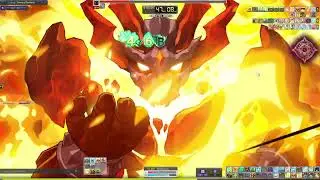 [GMS KRONOS] Pure Solo Progression Lv265 102m Combat Power Fire/Poison Mage Hard Black Mage Solo