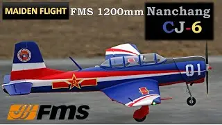 FMS CJ-6 V2 1200mm Flights on Cyberjaya Runway By: @VictorHugoRC1111