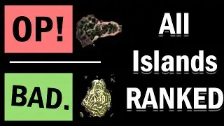 The OFFICIAL Islands Tier List for Sea of Thieves.
