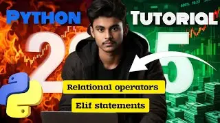Relational Operators & Elif in Python  Explained Simply | Real-Life Example for Beginners in Tamil