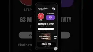 Building Fitness Tracker UI Design using Figma ✨