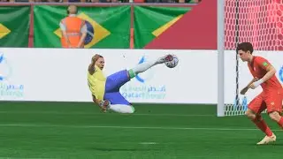 Richarlison goal vs Serbia but in FIFA 23