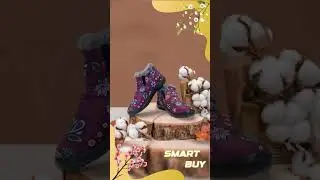 Ojibwe Florals Boots - Indigenous Floral Nylon Boots