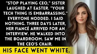 Sister Said 'Stop Playing CEO' - Then Her Fiancé Walked Into My $180M Boardroom