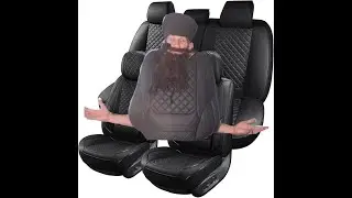 Nappa Leather Car Seat Covers Full Set Waterproof Automotive Seat Covers Review