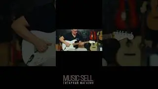 FENDER STANDARD STRATOCASTER RW Arctic White MEXICO - Dire Straits   Money For Nothing - MUSIC SELL